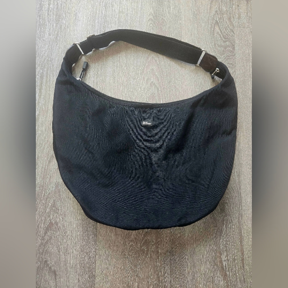 Derek Alexander Tech Nylon Sling Shoulder Bag - Minimalist Black